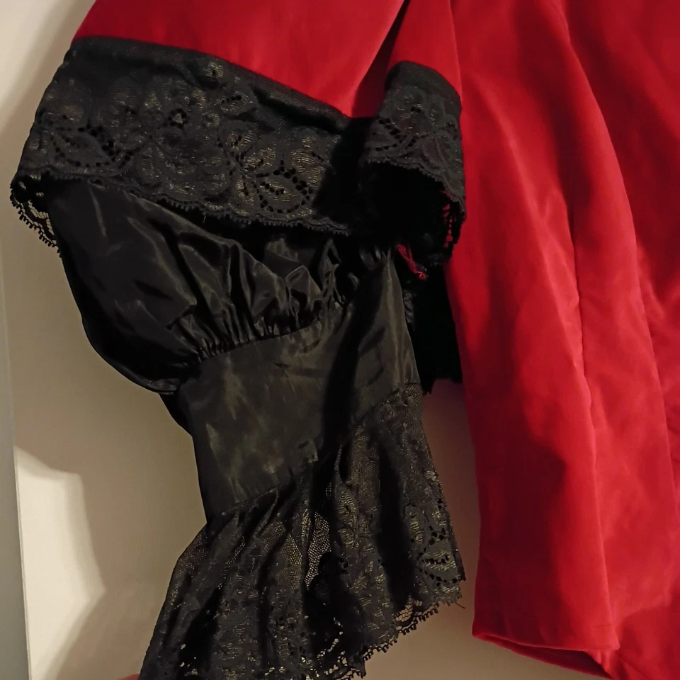 Top victoriano manga hinchada vintage de 1800 para dama y mujer talla M Foto 3 de 4