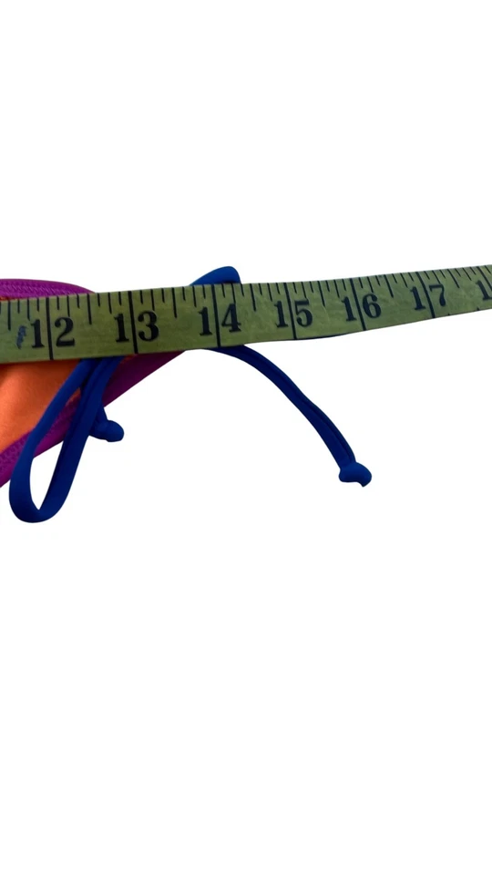 Traje de baño Hollister parte inferior de bikini para mujer talla junior grande rosa naranja Foto 3 de 4