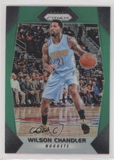 2017-18 Panini Prizm Green Prizm Wilson Chandler #162 j2c
