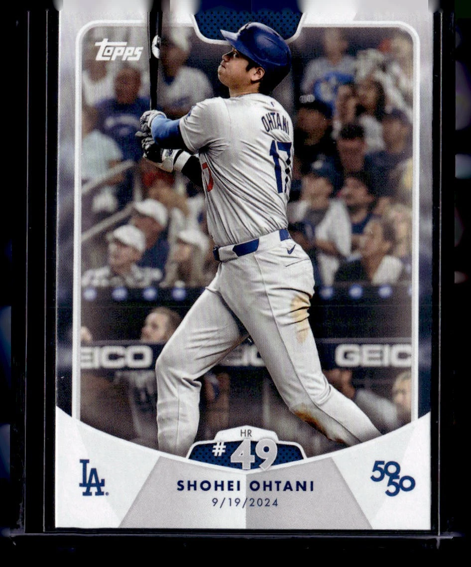 Shohei Ohtani trading card
