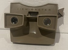 View-Master Viewer View Master Tan Brown Vintage Projector