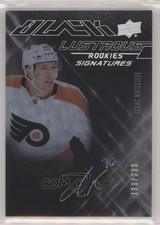 2022 SPx UD Black Lustrous Rookie Signatures Tier 1 Isaac Ratcliffe Auto 12cy