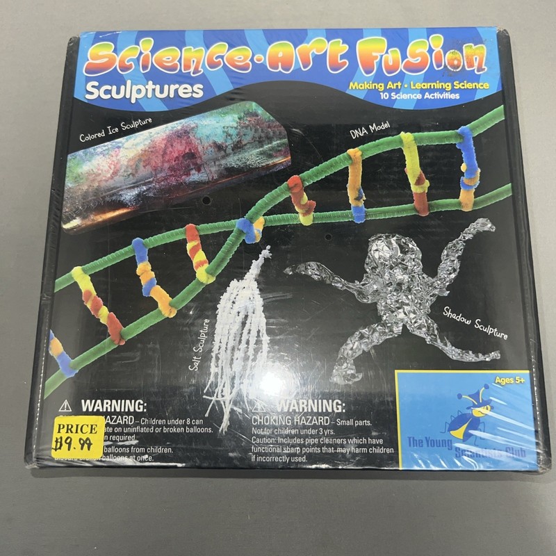 The Young Scientists Club Science Art Fusion Sculptures Kit