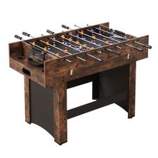 54" Family Kids Multi Game Table Set w/ Foosball, Air Hockey, Ping Pong Tennis