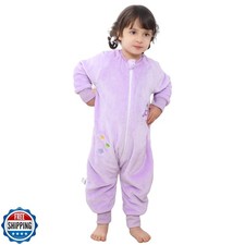BETTERFUN Unisex Baby Sleeping Bag Soft Long Sleeve Sleeping Sack with Feet W
