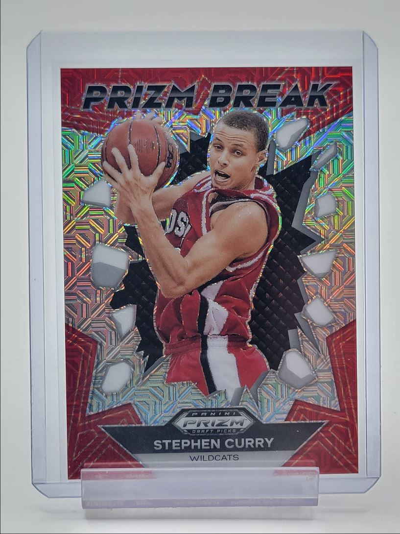 STEPHEN CURRY 2024-25 PANINI PRIZM DRAFT PRIZM BREAK MOJO /25 Q2550