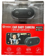 YADA Car Baby Camera With App Control Portable Vehicle Baby Monitor Camera NEW