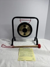 Chinese Gong-Table Top Size With Stand And Striker