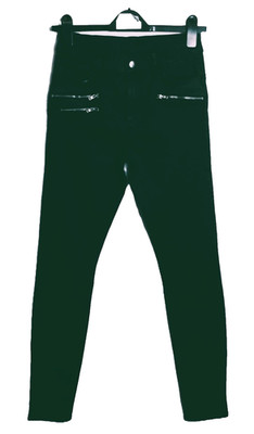 NEU YESSICA  DUNKELWALDGRÜN LYOCELL STRETCH SKINNY JEANS  GR. 8 # T479