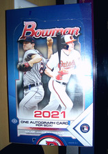 2021 Bowman Baseball Factory Sealed 24 Pack Hobby Box