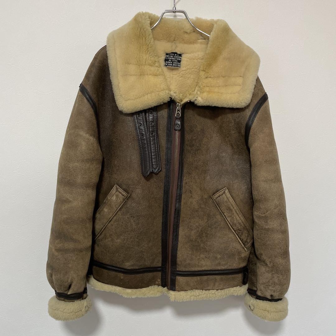 AVIREX　TYPE　B-3 AVIREX B-3 Bomber Flight Jacket 44 Width 63cm Length 66cm | eBay