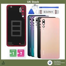 Back Glass Replacement with Camera Lens Repair Kit Pink P20 Pro