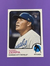 2022 Topps Heritage High Number Angel Zerpa Rookie #650 KC Royals RC (X)