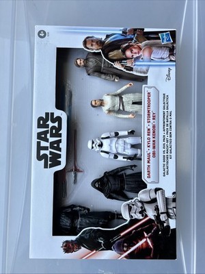Star Wars Galactic Good Vs Evil 5 Pack 6'' Figure Darth Maul Kylo Ren Obi-Wan Rey