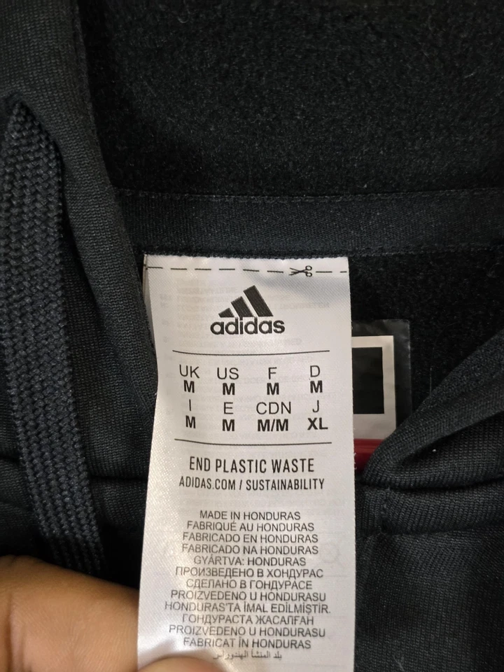 Louisville Cardinals Jacket Mens Medium Black NCAA Basketball Adidas AEROREADY - Image 2 of 4