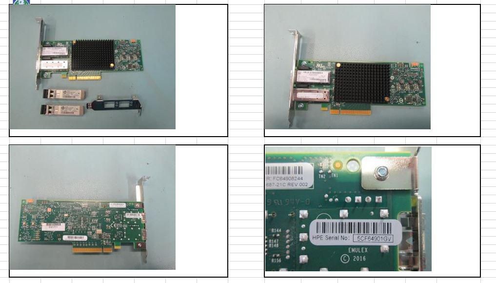 Hewlett Packard Enterprise 870002-001-RFB SPS-HBA FC SN1200E 16GB 2P