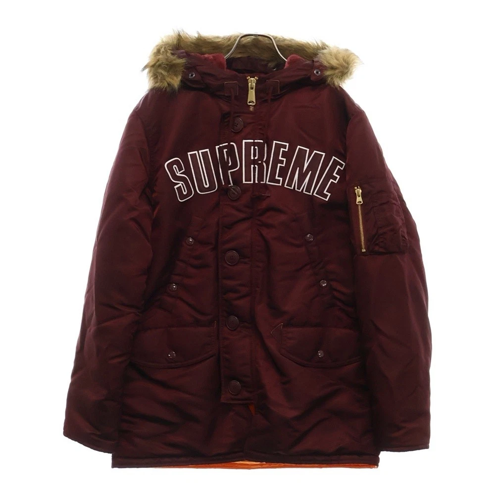 Veste de vol SUPREME Supreme 16AW Arc Logo N 3B parka Arch Logo bordeaux