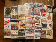 NEW Lot of 104 Christmas Winter Holiday Cards - Assorted Styles With Envelopes