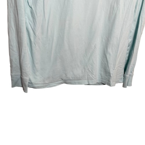 T-shirt donna Vineyard Vines piccola blu manica lunga balena girocollo - Foto 3 di 11