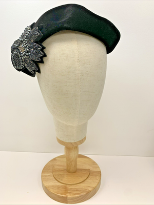 Vintage Riviera Black Velour Women display picture 2