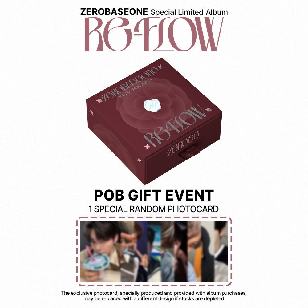 POB] ZEROBASEONE ZB1 Special Limited Album [ RE-FLOW ] | eBay