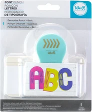 We R Memory Keepers 662956 Basic Font Punch-Decorative