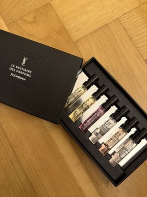 YSL Yves Saint Laurent Le Vestiaire Des Parfums 6er Set Gold Tuxedo Muse Blouse