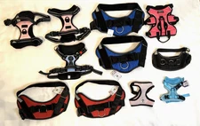 Lot Of 11 pcs Dog Harness Bundle Size L,M, S