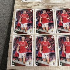 (14) Andreas Schjelderup #27 Benfica lot #1 2025-26 Topps UEFA Club Competitions