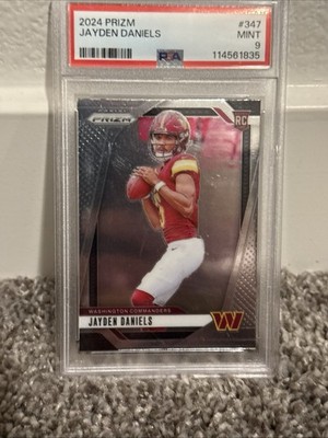 2024 Jayden Daniels Rookie Year Lot of 5 Cards Washington Commanders