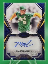 2025 Topps Tier One Mason Miller 83/99 Talent Blue Foil Autograph #TOTA-MM Auto