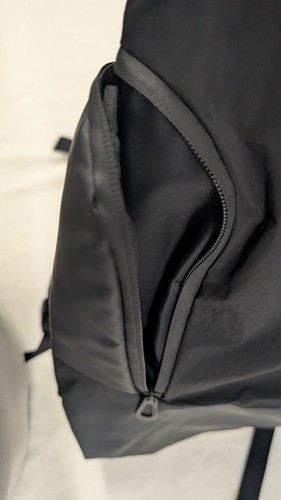 Mochila COTE&CIEL Kensico Memory Tech Mochila Nylon Negra Sólida 28766 Nueva con Etiquetas - Imagen 15 de 23