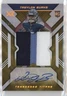 2022 Panini XR Rookie XL Swatch Auto Gold 6/10 Treylon Burks #RXA-TB RC