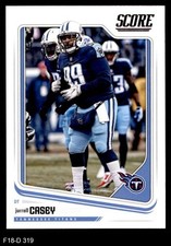 2018 Score #319 Jurrell Casey Titans Southern California 8 - NM/MT