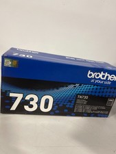 Brother Genuine TN730 Black Toner Cartridge 1200 Pages HL-L2350DW MFC-L2710DW
