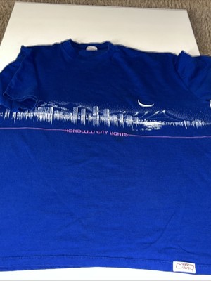 Vintage Honolulu City Lights shirt XL crazy shirts Hawaii 