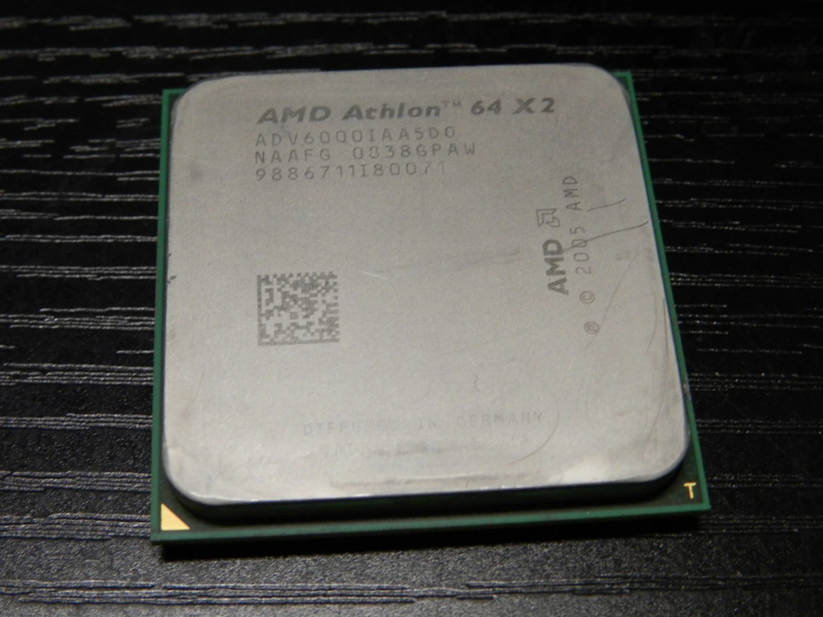 Athlon 64 X2 Socket AM2+ Computer Processors (CPUs) 1000 MHz Bus 