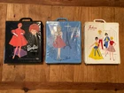Vintage Mattel Barbie & Friends with 1960s Cases Clothes