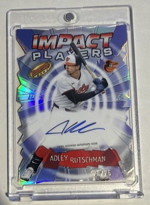2024 Bowman’s Best Adley Rustchman Impact Players Baltimore Orioles Auto /75