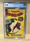 Amazing Spider-man 45 Cgc 7.0 Ow/w Pages Marvel 1967 3rd App of the Lizard!!!