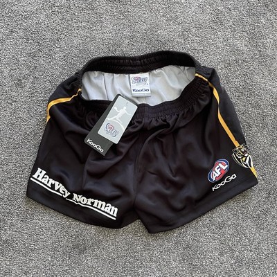 FOOTY SHORTS Richmond Tigers Football Club AFL Australian Rules Men s Size S