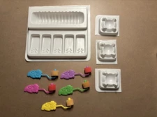 Dudley's Roll It! Easter Egg Decorating Kit:  Sponges & Trays Only