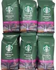 6 X Bags Starbucks French Roast Ground 18 Oz. FRESH PRODUCTS EXP. 10/10/26 10.07 per pound