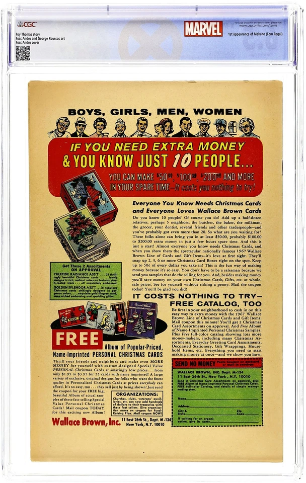 Uncanny X-Men #36 CGC 6.5 1967 4014158015 - Image 2 of 2