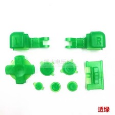 Clear Green A Buttons L R Buttons D-pad For Nintendo Game Boy Advance SP GBA SP