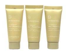 3x Dr Dennis Gross DermInfusions Blur  Repair Cream 7ml Each Travel Size AA