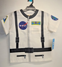 NEW MY FIRST CAREER GEAR DRESS UP COSTUME SHIRT NASA ASTRONAUT OSFM AGE 3-6