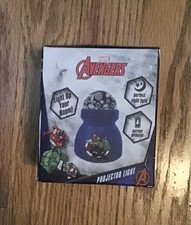 Marvel's Avengers Projector Night Light LED Kids Room Brand New