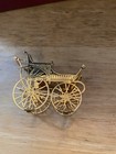 Lot Of 9 3d Vintage Danbury Mint Gold Christmas Ornament Collection 1988 W/Box — photo 4