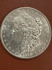 1878-S Morgan Silver Dollar AU Almost Uncirculated Condition